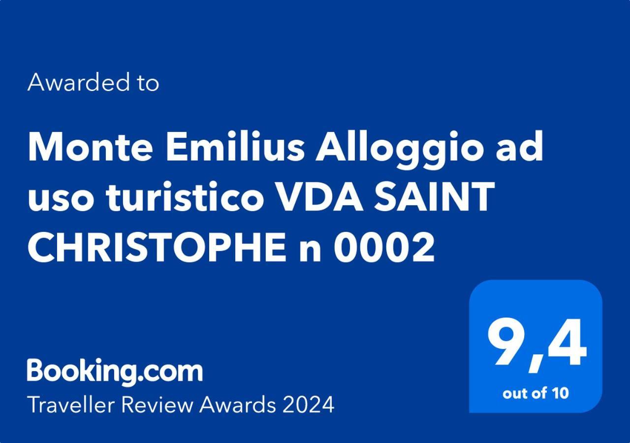Monte Emilius Alloggio Ad Uso Turistico Vda Saint Christophe N 0002 Eksteriør billede